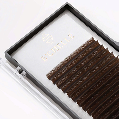 РЕСНИЦЫ E'CHELLE TAUPE MIX L