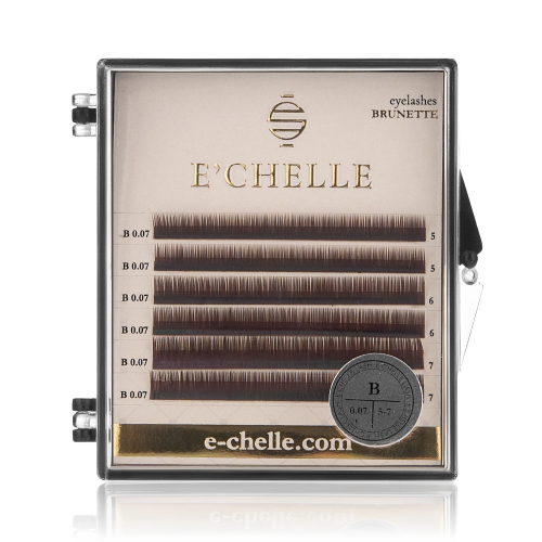 РЕСНИЦЫ E'CHELLE BRUNETTE MINI MIX
