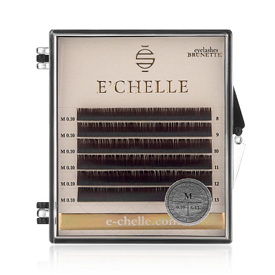 РЕСНИЦЫ E'CHELLE BRUNETTE MINI MIX M