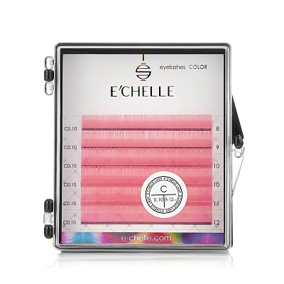 РЕСНИЦЫ E'CHELLE PINK MINI MIX