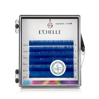 РЕСНИЦЫ E'CHELLE BLUE MINI MIX