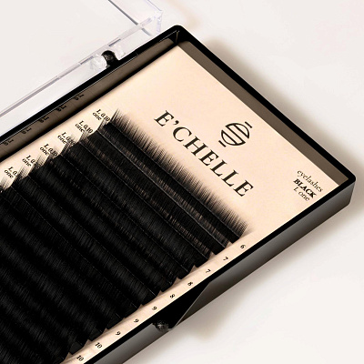 РЕСНИЦЫ E'CHELLE BLACK MIX L ONE